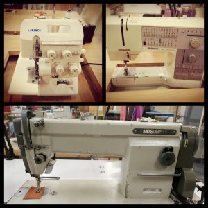 Tekstiilipajan ompelukoneet