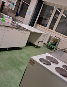 Keittiöpajan tiloja