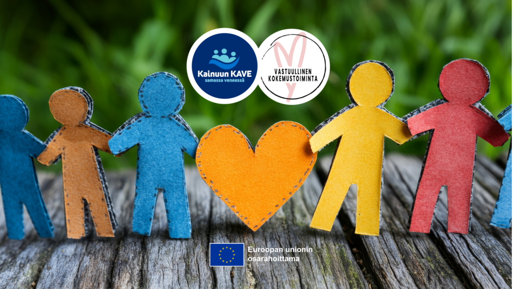 KAVE-hankkeen kuvituskuva ja logo.